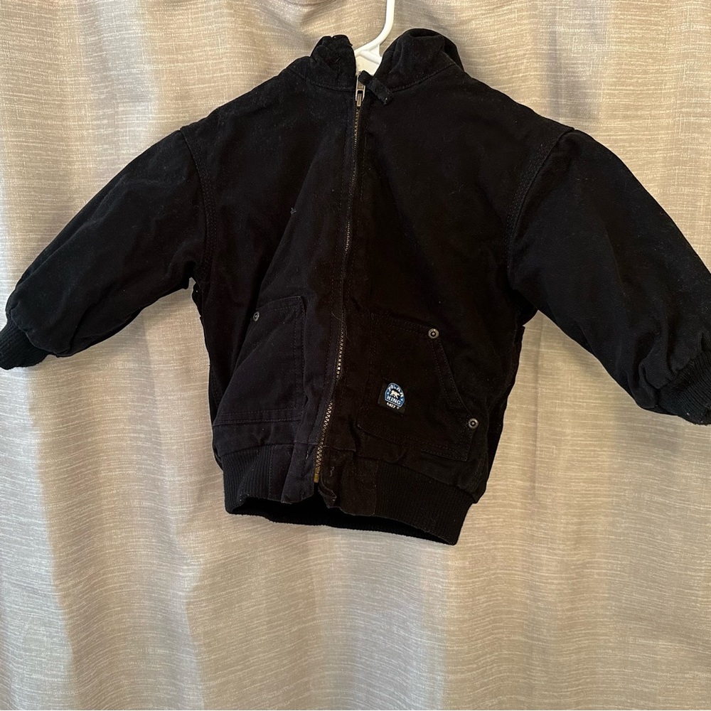 Polar King By Key Jacket 3T Black Coat Pockets
